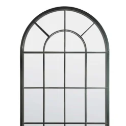 MirrorOutlet Somerley Lotus Arch Antique Black Large Garden Mirror - 140x65cm 5 MirrorOutlet Somerley Lotus Arch Antique Black Large Garden Mirror - 140x65cm -Garden Care Shop 13950560 1904987139730747
