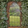 MirrorOutlet Rose Garden Rustic Arch Extra Large Metal Garden Mirror - 161x72cm 2 MirrorOutlet Rose Garden Rustic Arch Extra Large Metal Garden Mirror - 161x72cm -Garden Care Shop 13950562 2354987138970070