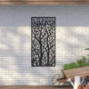 Amarelle Large Metal Tree Design Decorative Garden Screen - 120 X 60cm 2 Amarelle Large Metal Tree Design Decorative Garden Screen - 120 X 60cm -Garden Care Shop 13950572 2094987139714889