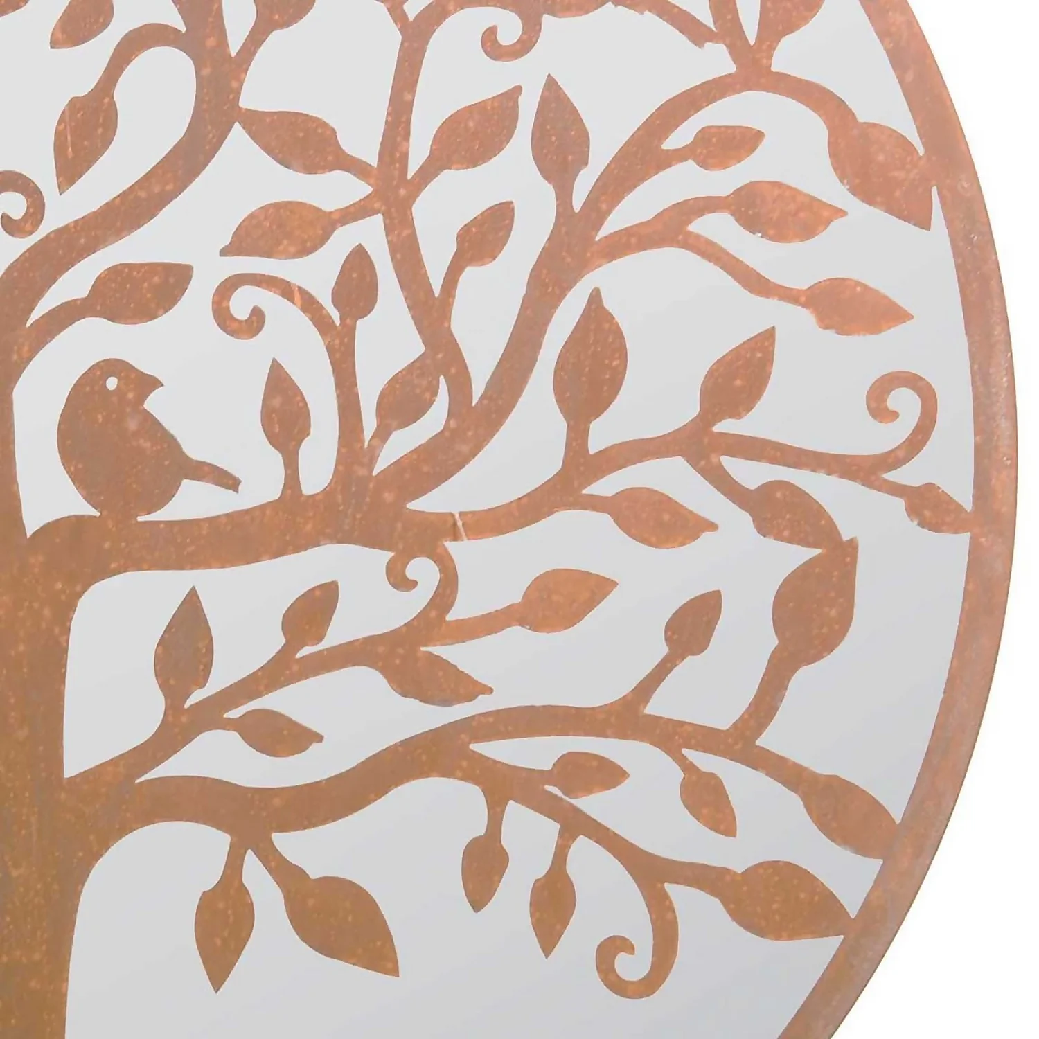 MirrorOutlet Bird Round Garden Mirror - 100cm 5 MirrorOutlet Bird Round Garden Mirror - 100cm - Image 3