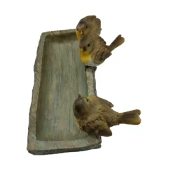 Homebase Wood Log Bird Bath With Birds 11 Homebase Wood Log Bird Bath With Birds -Garden Care Shop 13955522 7495014596921816