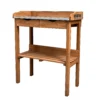 Garden Potting Bench With Two Drawers & Shelf -Garden Care Shop 13967031 1395014369023960