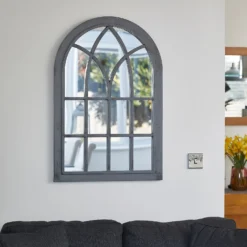 Eden Home And Garden Mirror - Grey -Garden Care Shop 13975353 1025011241056281