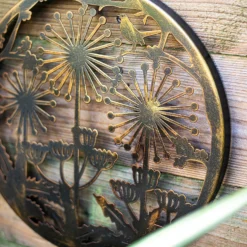 Allium Garden Wall Art 35cm - Antique Bronze 9 Allium Garden Wall Art 35cm - Antique Bronze -Garden Care Shop 13981005 2145005835220258