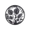Jungle Leaf Garden Wall Art 35cm - Black 2 Jungle Leaf Garden Wall Art 35cm - Black -Garden Care Shop 13981006 1565005835277891