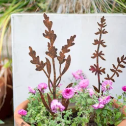 Floral Bronze Ground Stakes - 45cm (Assorted Designs) 19 Floral Bronze Ground Stakes - 45cm (Assorted Designs) -Garden Care Shop 13981009 1475005324775952