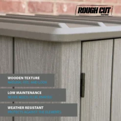 LIFETIME 1500L Vertical Storage Shed - Rough-Cut Brown 14 LIFETIME 1500L Vertical Storage Shed - Rough-Cut Brown -Garden Care Shop 13997404 4544999835315715