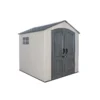 Lifetime 7x7ft Outdoor Storage Shed - Beige -Garden Care Shop 13997407 8254999834706766