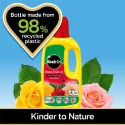 Miracle-Gro Rose & Shrub Concentrated Liquid Plant Food 800ml -Garden Care Shop 14014514 1135034803234643