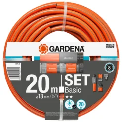 Gardena 20m Basic Hose Set