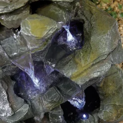 Stylish Fountain Como Springs Water Feature With LEDs -Garden Care Shop 14519356 1055047822702482