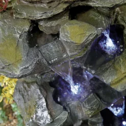 Stylish Fountain Como Springs Water Feature With LEDs -Garden Care Shop 14519356 5765047822618188